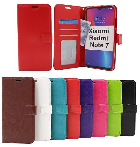 Crazy Horse Wallet Xiaomi Redmi Note 7