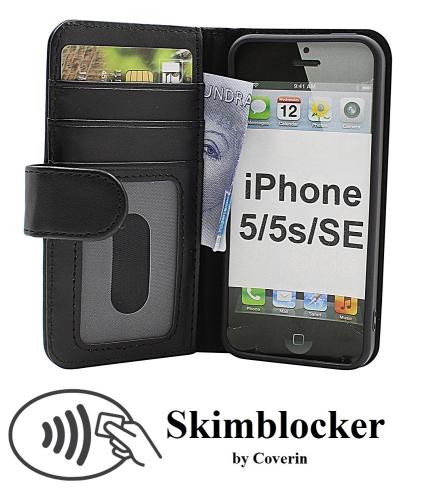 Skimblocker Lommebok-etui iPhone 5/5s/SE