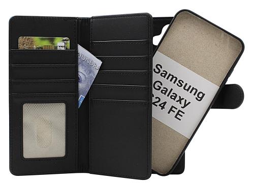 Skimblocker Samsung Galaxy S24 FE XL Magnet Lommebok Deksel