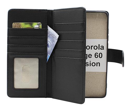 Skimblocker Motorola Edge 60 / 60 Fusion XL Lommebok Deksel
