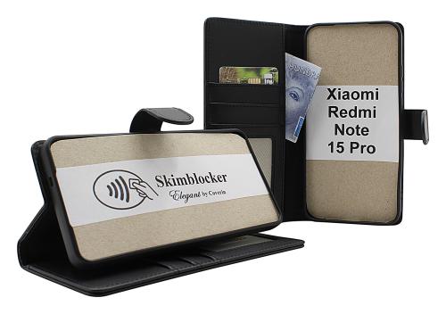 Skimblocker Xiaomi Redmi Note 15 Pro Lommebok Deksel