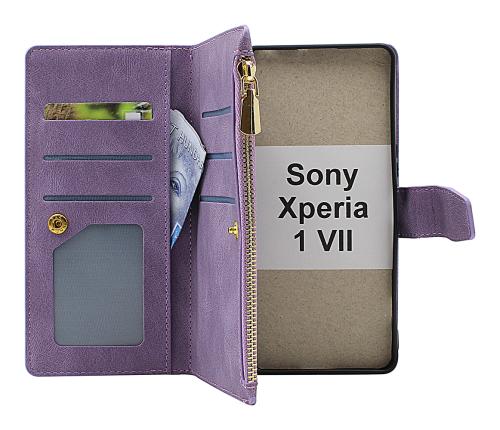XL Sony Xperia 1 VII Luksus Lommebok Deksel