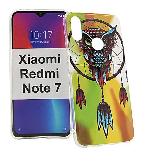 TPU Designdeksel Xiaomi Redmi Note 7