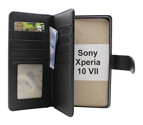 Skimblocker Sony Xperia 10 VII XL Magnet Lommebok Deksel