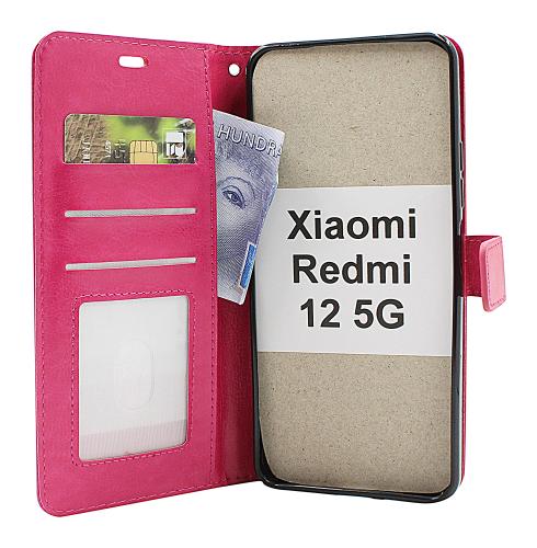 Crazy Horse Wallet Xiaomi Redmi 12 5G