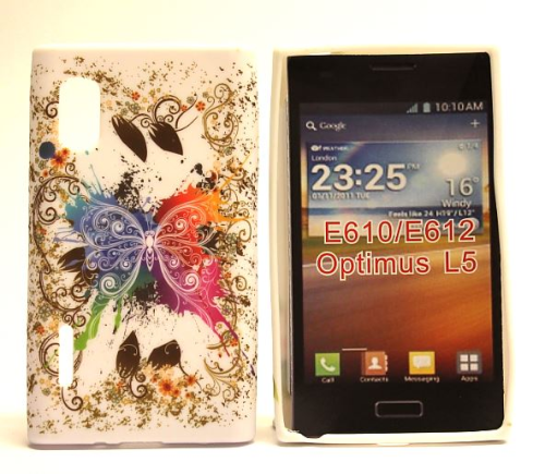 TPU Designcover LG Optimus L5 (E610)