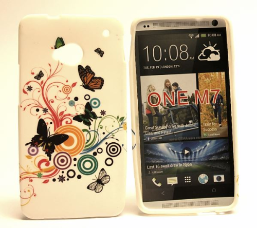 TPU Designcover HTC One (M7)
