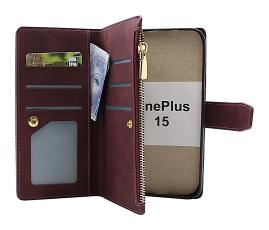 XL OnePlus 15 Luksus Lommebok Deksel