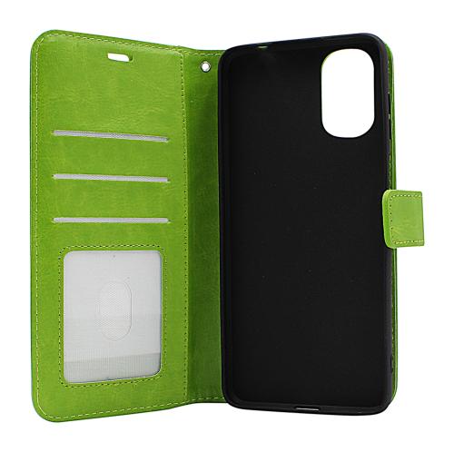 Crazy Horse Wallet Motorola Moto G22