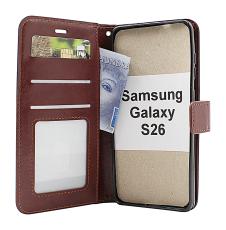 Crazy Horse Samsung Galaxy S26 Lommebok Deksel