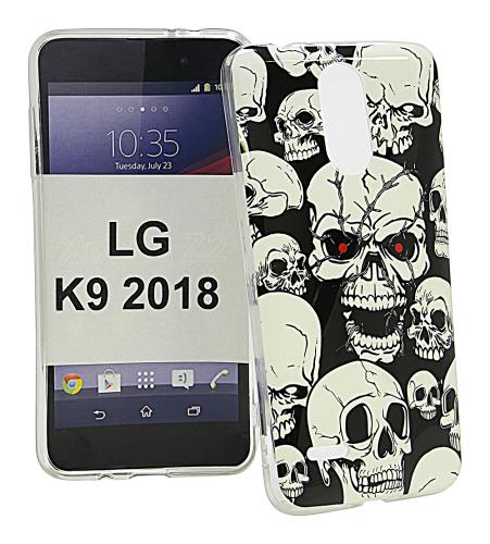 TPU Designdeksel LG K9 2018 (LMX210)
