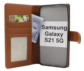 Skimblocker Lommebok-etui Samsung Galaxy S21 5G (G991B)