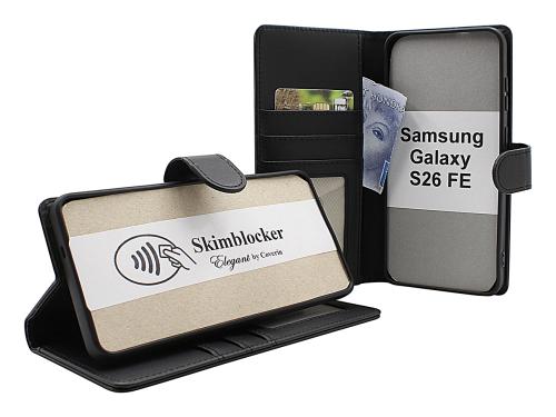 Skimblocker Samsung Galaxy S26 FE Lommebok Deksel