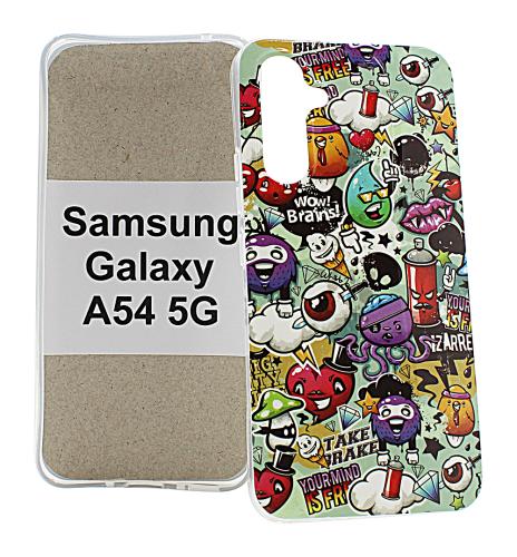 TPU Designdeksel Samsung Galaxy A54 5G