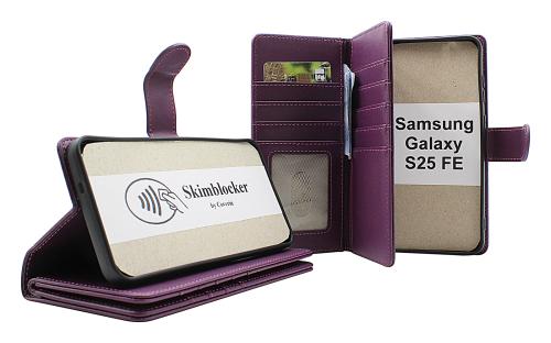 Skimblocker Samsung Galaxy S25 FE XL Lommebok Deksel