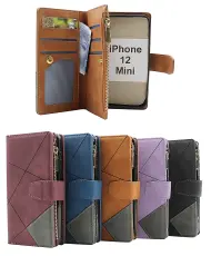 XL iPhone 12 Mini (5.4) Luksus Lommebok Deksel