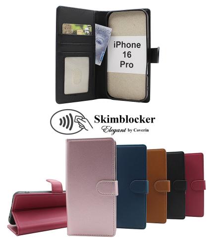 Skimblocker iPhone 16 Pro Lommebok Deksel