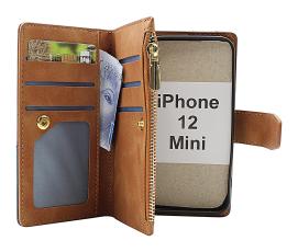 XL iPhone 12 Mini (5.4) Luksus Lommebok Deksel