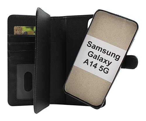 Skimblocker XL Magnet Wallet Samsung Galaxy A14 4G / 5G