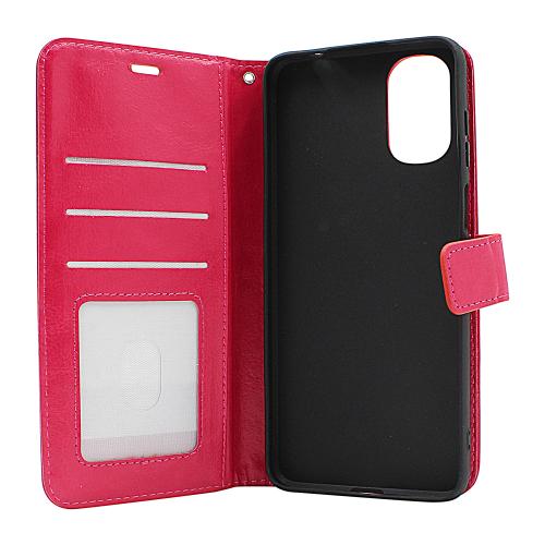 Crazy Horse Wallet Motorola Moto G22