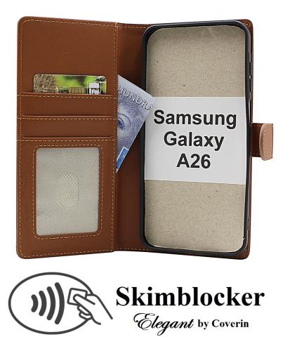 Skimblocker Samsung Galaxy A26 Lommebok Deksel