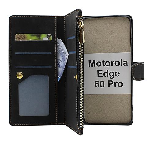 XL Motorola Edge 60 Pro Luksus Lommebok Deksel