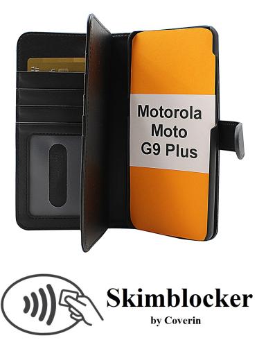 Skimblocker XL Magnet Wallet Motorola Moto G9 Plus