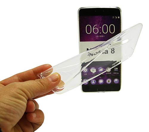 Ultra Thin TPU Deksel Nokia 8