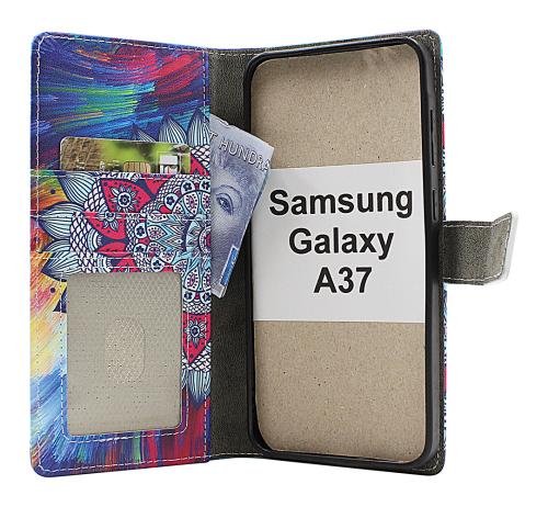 Skimblocker Samsung Galaxy A37 5G Magnet Lommebok Deksel Design
