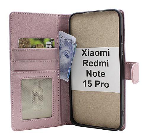 Skimblocker Xiaomi Redmi Note 15 Pro Lommebok Deksel