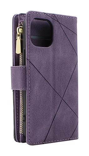 XL iPhone 12 Mini (5.4) Luksus Lommebok Deksel