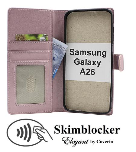 Skimblocker Samsung Galaxy A26 Lommebok Deksel