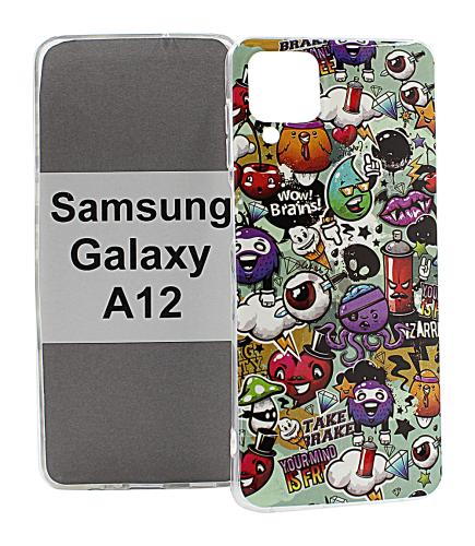 TPU Designdeksel Samsung Galaxy A12 (A125F/DS)