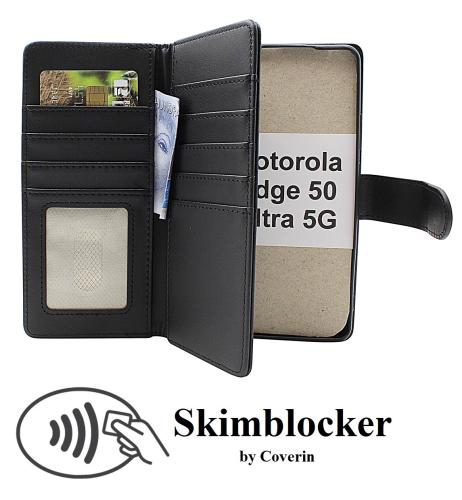 Skimblocker Motorola Edge 50 Ultra 5G XL Lommebok Deksel