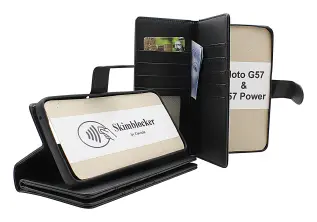 Skimblocker Motorola Moto G57 / G57 Power XL Lommebok Deksel