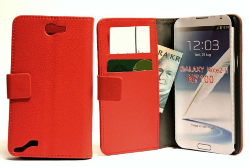 Standcase Wallet Samsung Galaxy Note 2 (N7100)