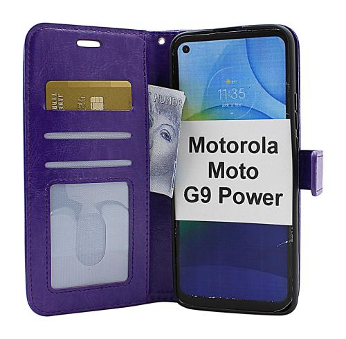 Crazy Horse Wallet Motorola Moto G9 Power