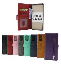 Zipper Standcase Wallet Nokia G42 5G