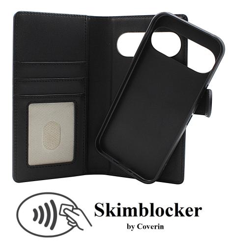 Skimblocker Google Pixel 9 / Pixel 9 Pro 5G Magnet Lommebok Deksel