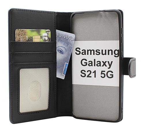 Skimblocker Lommebok-etui Samsung Galaxy S21 5G (G991B)