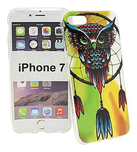 TPU Designdeksel iPhone 7