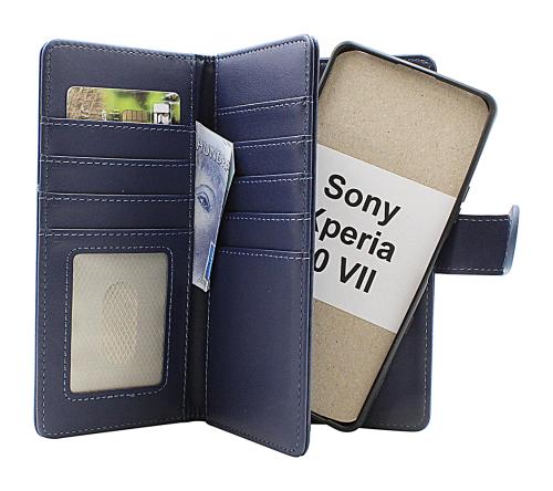 Skimblocker Sony Xperia 10 VII XL Magnet Lommebok Deksel