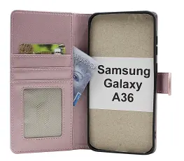 Skimblocker Samsung Galaxy A36 Lommebok Deksel