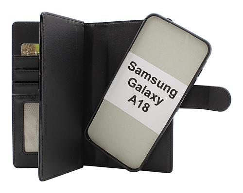 Skimblocker Samsung Galaxy A18 LTE XL Magnet Lommebok Deksel