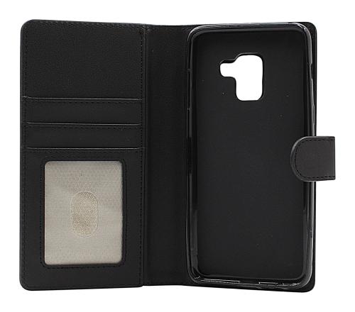 Skimblocker Samsung Galaxy A8 2018 (A530FD) Magnet Lommebok Deksel