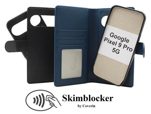 Skimblocker Google Pixel 9 / Pixel 9 Pro 5G Magnet Lommebok Deksel