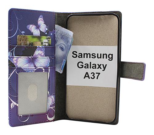Skimblocker Samsung Galaxy A37 5G Magnet Lommebok Deksel Design