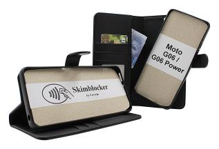 Skimblocker Motorola Moto G06 / G06 Power Magnet Lommebok Deksel