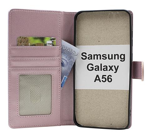 Skimblocker Samsung Galaxy A56 Lommebok Deksel