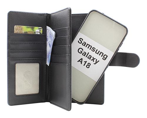 Skimblocker Samsung Galaxy A18 LTE XL Magnet Lommebok Deksel